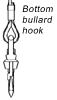 Bottom bullard hook